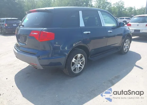 2009 Acura Mdx z USA, uszkodzony, nr VIN 2HNYD28219H522048